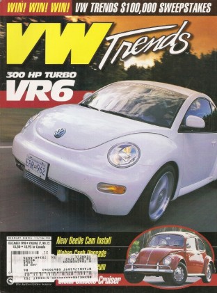 VW TRENDS 1998 DEC - WEBER UPGRADES, SWEET 66 21 WINDOW, BUG-O-RAMA 41*
